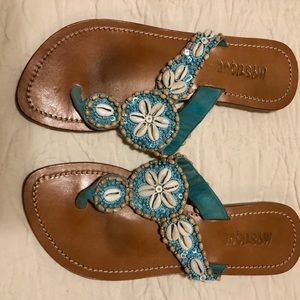 Embellished Flip Flops 6.5